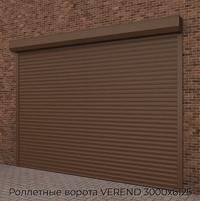 Роллетные ворота VEREND 3000х6125