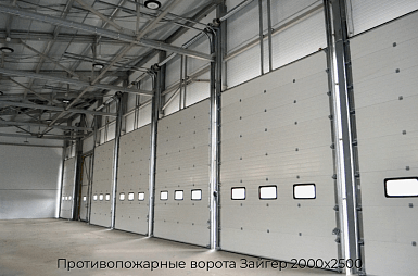 Противопожарные ворота Зайгер 2000х2500