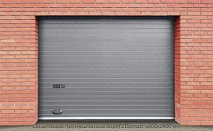 Секционные промышленные ворота Damast 4000х2900 мм preview 1