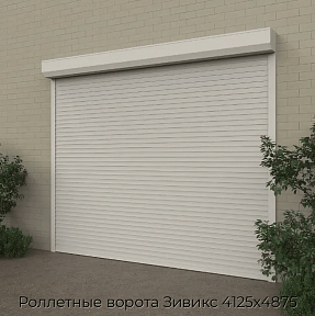 Роллетные ворота Зивикс 4125х4875