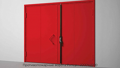 Противопожарные ворота Ритерн 2000х4500