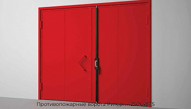 Противопожарные ворота Ритерн 4250х4875