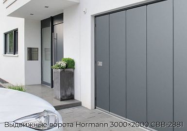Выдвижные ворота Hormann 3000×2000 СВВ-2881